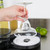 Winco GR-3 Glass Rimmer / Margarita Salter with 3 Compartments