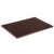 Winco BM-1812B 12" x 18" Brown Bar Mat