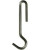 Enclume PHS Straight Pot Hook, Hammered Steel