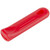 Winco AFP-3HR Red Removable Silicone Pan Handle Grip / Sleeve for 14" Fry Pans