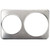 Winco ADP-810 2 Hole Steam Table Adapter Plate - 8 3/8" and 10 3/8"