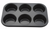 Winco AMF-6NS 6 Cup Steel Non-Stick Jumbo Muffin Pan 7 oz.