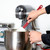 Winco PSG-16 16" High Temperature Spoonula with Silicone Head