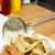 Winco FPP-4 4 oz. One-Piece Perforated Portion Spoon