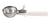 Winco ICOP-6 5.5 oz. White #6 Disher