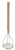 Winco PTM-18R 18" Round Faced Potato Masher