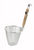 Winco MSH-5 Stainless Steel Pasta Strainer/Blanching Basket with Wood Handle