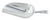 Winco AS-38 One-Piece Aluminum Scoop - 38 oz.