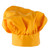 Winco CH-13YL 13" Gold Chef Hat