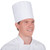 Royal Paper RCH7 7" Pleated Disposable Chef Hat