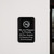 Update International S69-1BK 9" x 6" Black and White We Are Pleased To Provide All Our Guests A Smoke-Free Environment Sign
