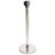Winco CGS-38S Stainless Steel 36" Crowd Control / Guidance Stanchion with Retractable Belt