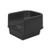 Cambro 100BC Black Single Height Booster Seat