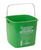 Winco PPL-6G 6 Qt. Green Cleaning-Pail