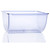 San Jamar BD106 Clear 1 Qt. Replacement Tray for San Jamar Dome - NSF