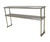 Stainless Steel Double Deck Knock Down Overshelf - 30" x 12"