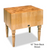 Bally Block Monarch Double Dovetail Chopping Block - 30" x 30"