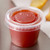 Dart Solo PL1N Small Clear Lid for Souffle / Portion Container - 100 / Pack