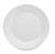 Dart Solo 9PWQR Quiet Classic 9" White Laminated Round Foam Plate - 500 / Case