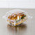 Dart Solo C57PST1 6" x 5 13/16" x 3" ClearSeal Hinged Lid Plastic Container 125 / Pack