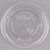 Dart Solo Conex 662TS Clear Plastic Lid with Straw Slot - 1000 / Case