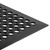 3' x 5' Black Anti-Fatigue Rubber Floor Mat with Bevel Edge - 1/2" Thick