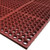 Axia 36" x 58" Red Heavy-Duty Grease-Resistant Rubber Anti-Fatigue Floor Mat - 7/8" Thick