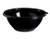 WNA Comet APB160BL Pack n' Serve 160 oz. Black Plastic Bowl