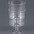 WNA Comet CCW8240 Classicware 8 oz. Clear Plastic Pedestal Wine Cup