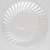WNA Comet CW6180 Classicware 6" Clear Plastic Plate