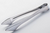 WNA Comet RFTNG9 9" Silver Plastic Serving Tongs