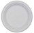 Huhtamaki Chinet 21217 Venture 10.5" White Molded Fiber Dinner Plate - 500 / Case