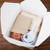 Bio-Pak 04BPWHITEM 8" x 6" x 3 1/2" White Microwavable Paper #4 Take-Out Container 