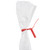 4" Red Laminated Bag Twist Ties - 2000 / Box