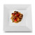 EMi Yoshi SP8W 8" White Square Plastic Dinner Plate