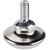 Royal Industries ROY RTB FG Stud Table Base Foot - 1/4" x 1/2"