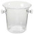 Chenco CH-5504C Plastic Wine / Champagne Bucket, Clear
