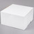 10" x 10" x 5" White Cake / Bakery Box - 100/Bundle