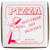 12" x 12" x 2" Clay Coated Pizza Box - 100/Bundle
