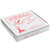 12" x 12" x 2" Clay Coated Pizza Box - 100/Bundle