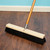 18" Flagged Tampico Broom Head with Handle