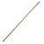 60" Metal Threaded Bamboo Broom Handle