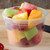 16 oz. Microwavable Translucent Plastic Deli Container - Case of 480