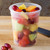 32 oz. Microwavable Translucent Plastic Deli Container - Case of 480
