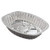 Oval Foil Roast Pan 18" x 14" x 3" - TURKEY