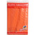84" Orange OctyRound Disposable Plastic Table Cover - TC84BS