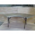 48" Serpentine Arc Heavy-Duty 3/4" Thick Plywood Top Folding Table