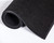 Crown Matting 3' x 6' Black Olefin Carpet Entrance Floor Mat - 3/8" Thick