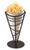 American Metalcraft FFB59 Round Appetizer Wire Cone Basket - 5" x 9"