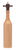 Chef Specialties 16005 Professional Series 14 1/2" Natural Finish Chateau Wine Bottle Pepper Mill